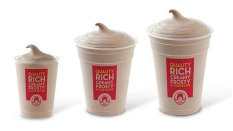 wendy's frosty calories small.